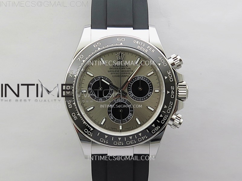 Daytona 126519 Gain Weight APSF 1:1 Best Edition SS Color Dial Black Subdial Sticks Markers on Oysterflex Strap SH4131