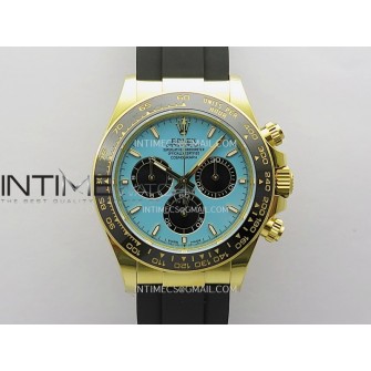 Daytona 126518 Gain Weight APSF 1:1 Best Edition Tiffany Turquoise Blue Dial Sticks Markers on Oysterflex Strap SH4131
