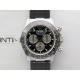 Daytona 126519 QF Gain Weight 1:1 Best Edition Black Dial Silver Subdial Sticks Markers on Oysterflex Strap SH4131 V11