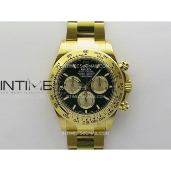 Daytona 126508 Gain Weight V6 QF 1:1 Best Edition Green Dial Stick Markers On YG Bracelet SH4131