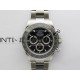 Daytona 126500 UFO 904L Steel SS 1:1 Best Edition Black Dial On SS Bracelet UF4131 (Free Sprung)
