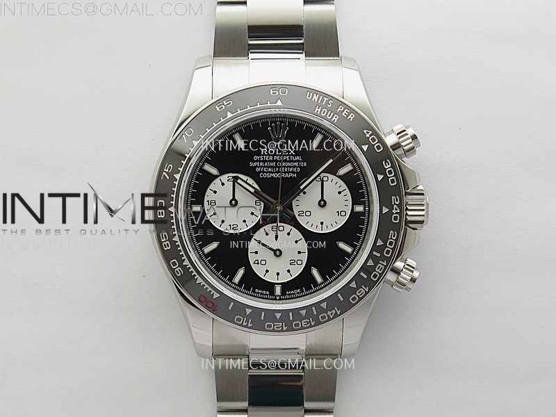 Daytona 126529 Gain Weight LeMans 100th Anniversary QF 1:1 Best Edition Black Dial on Bracelet SH4132 V6