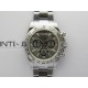 Daytona 126509 QF Gain Weight 1:1 Best Edition Silver/Black Dial T Crystal Marker on SS Bracelet SH4131 V6