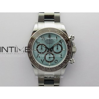 Daytona 126506 Arabic Gain Weight QF 1:1 Best Edition Ice Blue Dial on SS Bracelet SH4131 V6