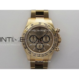 Daytona 126505 Gain Weight RG QF 1:1 Best Edition RG/Black Dial T Crystal Markers On RG Bracelet SH4131 V6