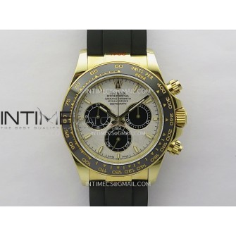 Daytona 126518 Gain Weight V11 QF 1:1 Best Edition Real Meteorite Dial Stick Markers On Oysterflex Strap SH4131