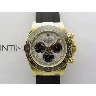 Daytona 126518 Gain Weight APSF 1:1 Best Edition Real Meteorite Dial Sticks Markers on Oysterflex Strap SH4131