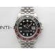 GMT-Master II 126710 Black/Red Ceramic 904L SS ARF Best Edition Black Dial on Jubilee Bracelet VR3285 CHS