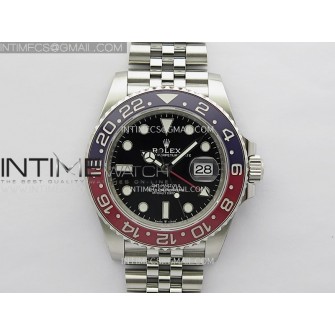 GMT-Master II 126710 BLRO V3 904L SS VSF 1:1 Best Edition Black Dial On Jubilee Bracelet DD3285 CHS