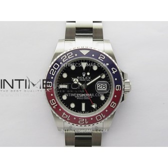 GMT-Master II 126710 BLRO V3 904L SS VSF 1:1 Best Edition Black Dial On Oyster Bracelet DD3285 CHS