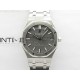 Royal Oak 41mm 15500 SS APSF 1:1 Best Edition Gray Textured Dial on SS Bracelet A4302 Super Clone