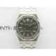 Royal Oak 41mm 15400 SS APSF 1:1 Best Edition Gray Textured Dial on SS Bracelet A3120 Super Clone V3