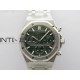 Royal Oak Chrono 26240 SS APSF 1:1 Best Edition Green Dial on SS Bracelet SA4401 Super Clone