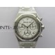 Royal Oak Chrono 26240 SS APSF 1:1 Best Edition Silver Dial on SS Bracelet SA4401 Super Clone