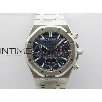 Royal Oak Chrono 26240 SS APSF 1:1 Best Edition Blue Dial on SS Bracelet SA4401 Super Clone
