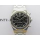 Royal Oak Chrono 26240 SS APSF 1:1 Best Edition Black Dial on SS Bracelet SA4401 Super Clone