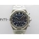 Royal Oak Chrono 26240 SS V2 APSF 1:1 Best Edition Blue Dial on SS Bracelet SA4401 Super Clone (Free Sprung)