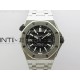 Royal Oak Offshore Diver 15703 APSF 1:1 Best Edition Black Dial on SS Bracelet SA3120 Super Clone