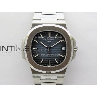 Nautilus 5711/1A SS DDF 1:1 Best Edition Old Version Blue Textured Dial On SS Bracelet Super Clone 324