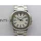 Nautilus 5711/1A SS DDF 1:1 Best Edition White Textured Dial On SS Bracelet Super Clone 324