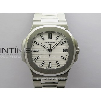 Nautilus 5711/1A SS DDF 1:1 Best Edition White Textured Dial On SS Bracelet Super Clone 330