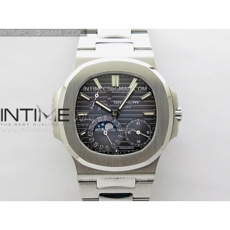 Nautilus 5712-1A 001 SS PPF 1:1 Latest and Best Edition Blue Dial on SS Bracelet PPF240 V3