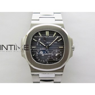 Nautilus 5712-1A 001 SS PPF 1:1 V4+ Best Edition Blue Dial on SS Bracelet PPF240