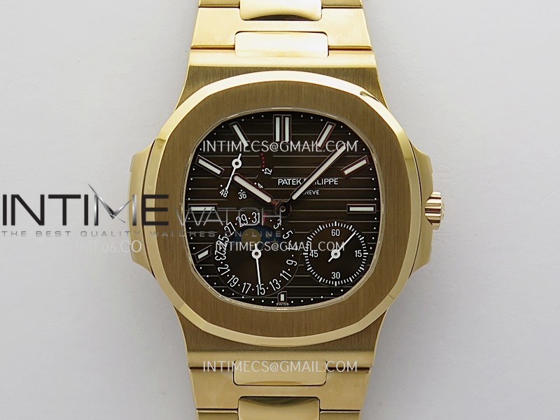 Nautilus 5712/1R RG V4+ PPF 1:1 Latest and Best Edition Brown Dial on RG Bracelet PPF240