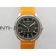 Aquanaut 5167 SS DDF 1:1 Best Edition Black Dial On Orange Rubber Strap Super Clone DD324