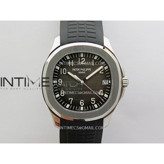 Aquanaut 5167 SS DDF 1:1 Best Edition Black Dial On Black Strap Super Clone DD330