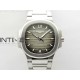 Nautilus 7118 New Version Ladies PPF 1:1 Best Edition Gray Dial on SS Bracelet A324 Super Clone