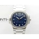Nautilus 7118 New Version Ladies PPF 1:1 Best Edition Blue Dial on SS Bracelet A324 Super Clone