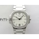 Nautilus 7118 New Version Ladies Diamonds Bezel PPF 1:1 Best Edition White Dial on SS Bracelet A324 Super Clone
