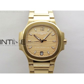 Nautilus 7118 New Version Ladies RG PPF 1:1 Best Edition RG Dial on RG Bracelet A324 Super Clone