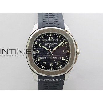 Aquanaut 5168G 42mm Gain Weight SS DDF 1:1 Best Edition Blue Dial On Blue Rubber Strap Super Clone DD330