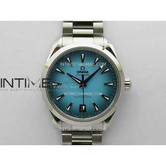 Aqua Terra 150M SS VSF 1:1 Best Edition Turquoise Dial on SS Bracelet A8900 Super Clone