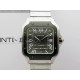 Santos de Cartier 40mm 2018 BVF 1:1 Best Edition Gray Dial on SS SmartLinks Bracelet MIYOTA 9015