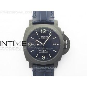 PAM1664 Carbotech VSF 1:1 Best Edition on Blue Leather Strap P.9010 Clone