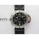 PAM1024 Submersible 44mm VSF Best Edition Black Dial on Black Rubber Strap P900