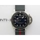 PAM1565 Luna Rossa Submersible 42mm VSF 1:1 Best Edition Blue Dial On Blue Fabric Strap P900
