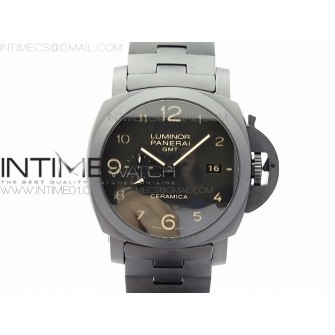 PAM 438 O REAL CERAMIC VSF 1:1 Best Edition SUPER CLONE P9001 BEST ON Ceramic Bracelet