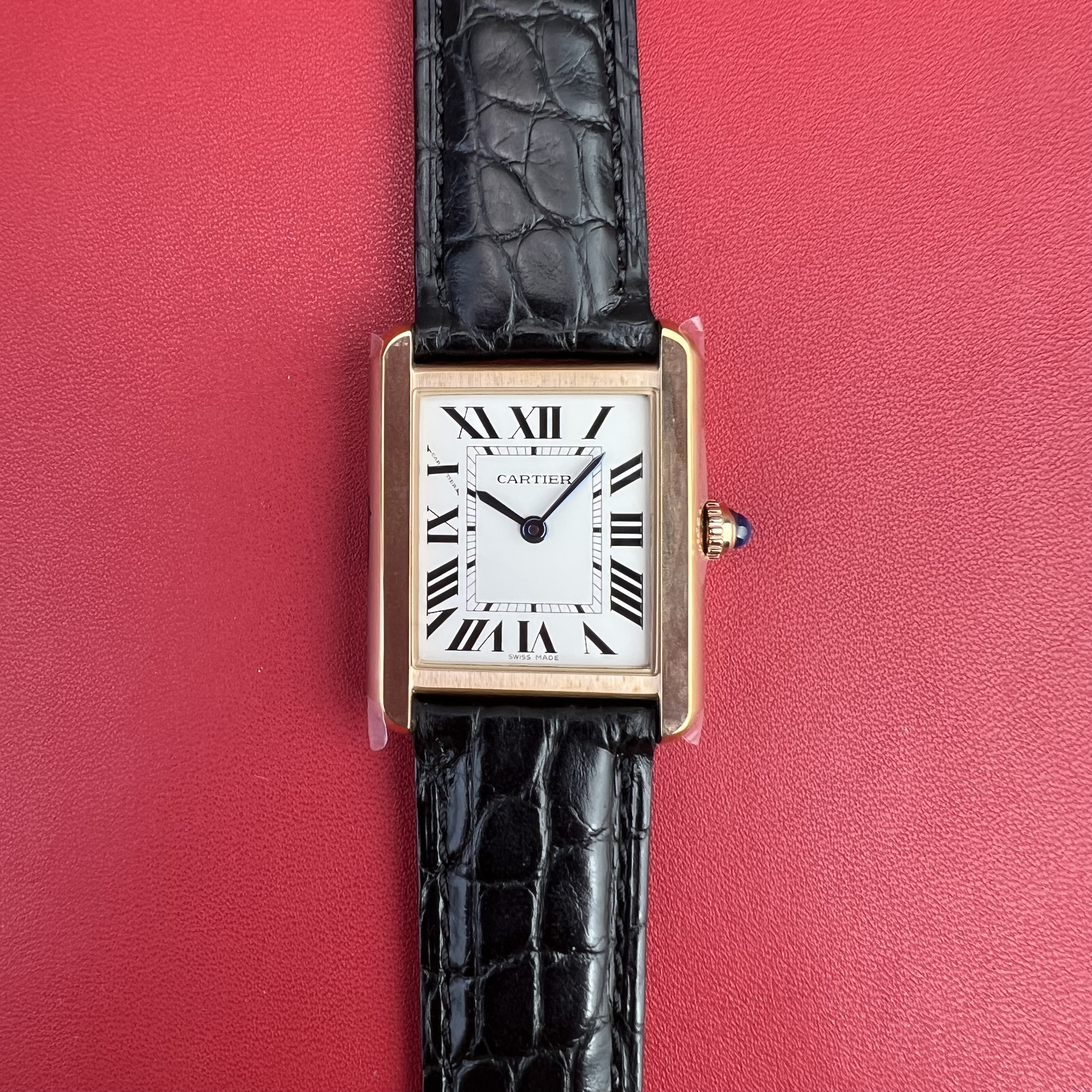 [국내배송] K11 탱크 솔로 스몰 로골 악어가죽 10.9