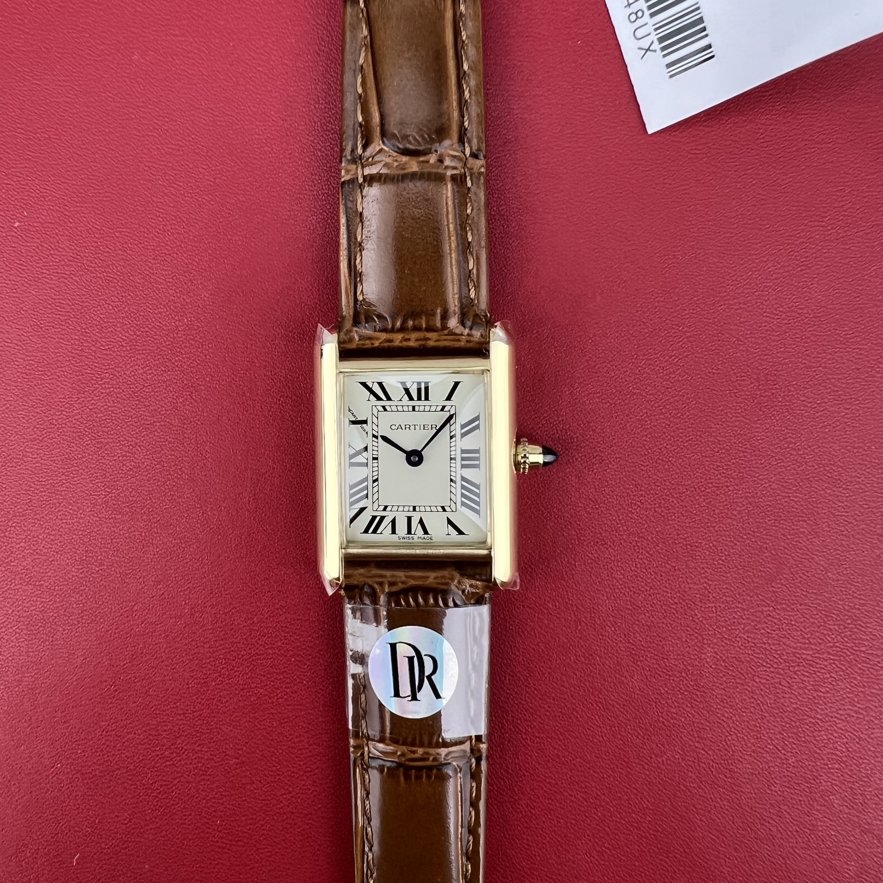 [국내배송] DR 탱크 루이 스몰 로즈골드 브라운스트랩 11.15