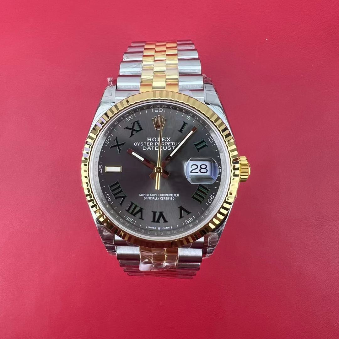 [국내배송] VS 데이저스트 36mm 옐골 콤비 윔블던 12.16 1번