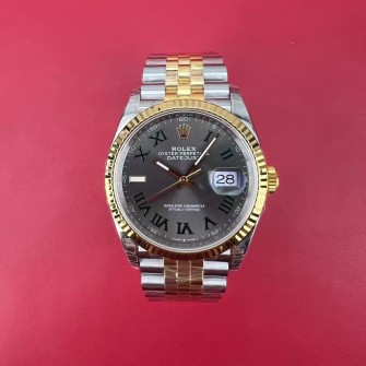 [국내배송] VS 데이저스트 36mm 옐골 콤비 윔블던 12.16 2번