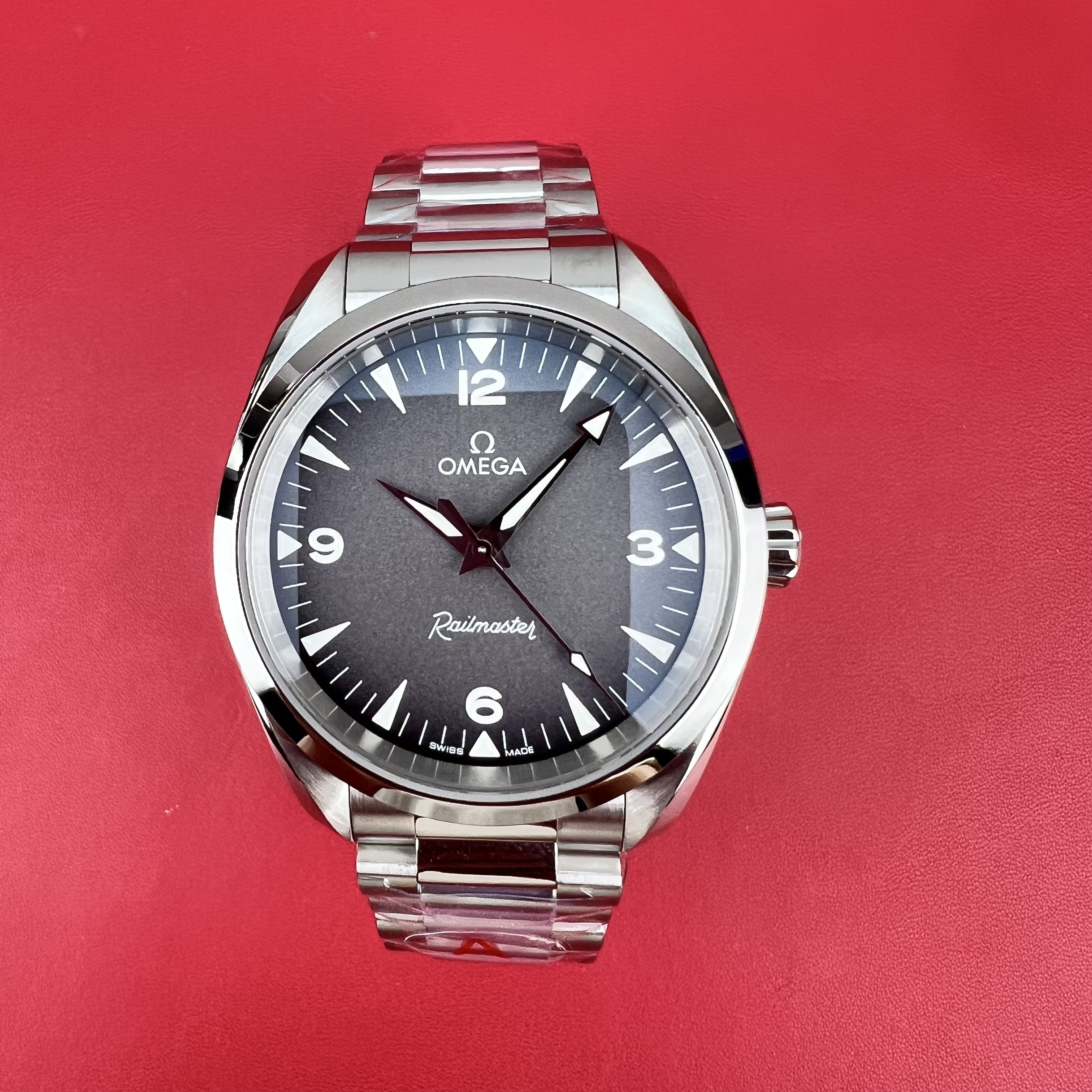 [국내배송] VS 아쿠아테라 38mm 레일마스터 그레이 12.19 3번