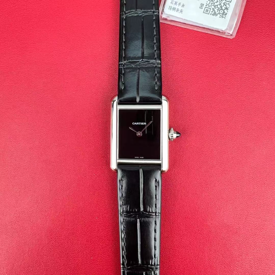 [국내배송] F1 탱크 머스트 스몰 가죽 블랙 다이얼 1.29