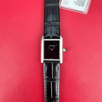 [국내배송] F1 탱크 머스트 스몰 가죽 블랙 다이얼 1.29