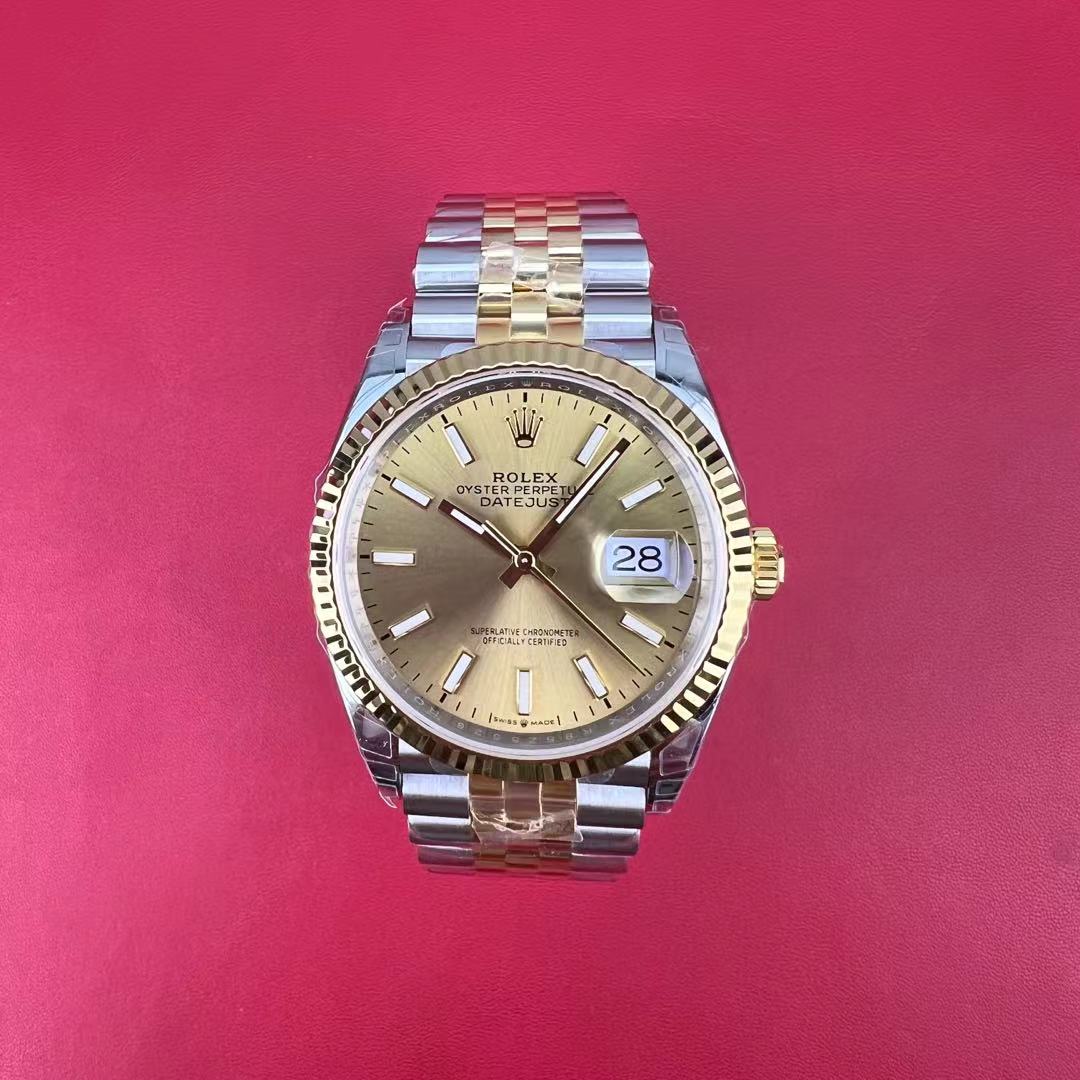 [국내배송] VS 데이저스트 36 샴페인 골드 콤비 1.30 2번